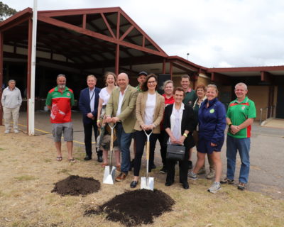 ground-breaking mitchell park sports and community centre