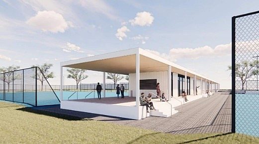 Cove netball clubroom image