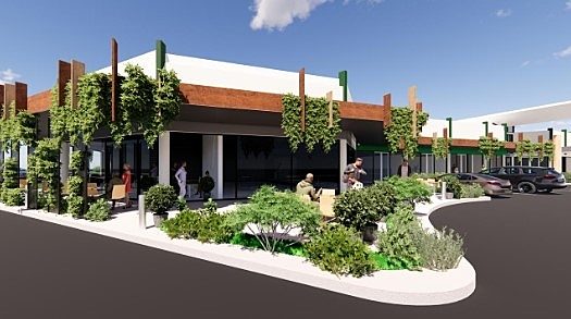 Hallett Cove shops artist impression