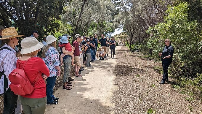 Friends of Lower Field River Kaurna walk and talk Tricia Curtis 11 smaller
