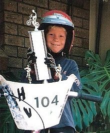 SWIBMX sam age 8 with trophy
