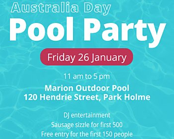 Australia Day pool party