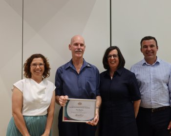 Alex Mericka Southern Suburbs volunteer award