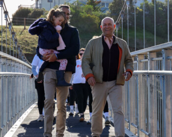 Coastal Walkway Bridges - Premier Peter Malinauskas and Mayor of Marion Kris Hanna