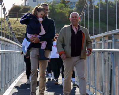 Coastal Walkway Bridges - Premier Peter Malinauskas and Mayor of Marion Kris Hanna