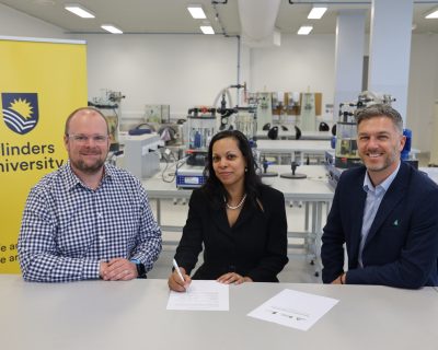 MOU signing between Flinders University City of Marion and City of Mitcham