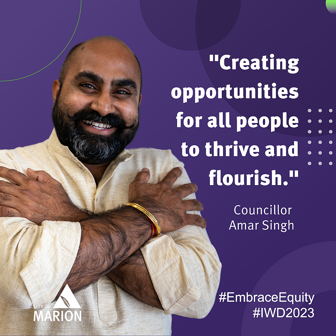 Cr Amar Embraces Equity