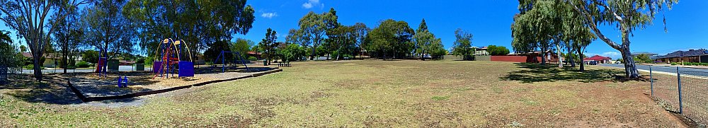 Manoora Drive Reserve Panorama 1