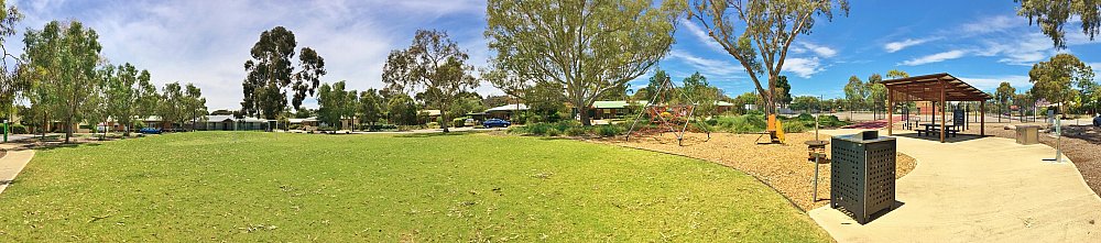 Rajah Street Reserve Playground Panorama 1