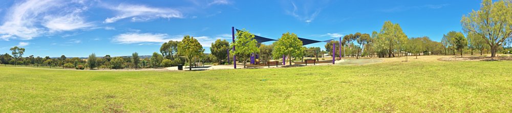 Reserve Street Reserve Playground Shade Panorama 1