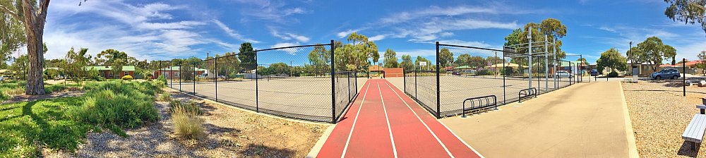 Rajah Street Reserve Sports Panorama 1