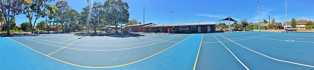 Marion Oval Tennis Panorama 1