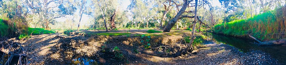Warriparinga Wetlands Panoramic River