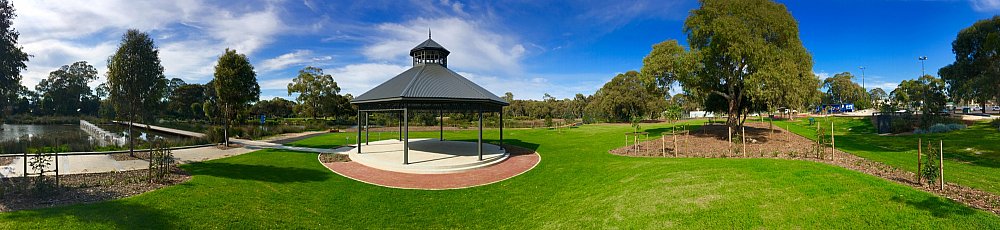 Oaklands Reserve Oaklands Recreation Plaza Rotunda Space Panoramic 1