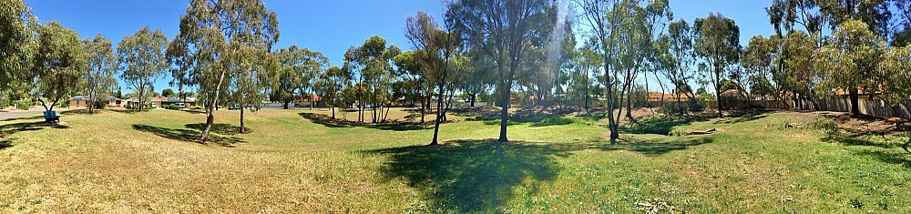 Kensington Street Reserve Panorama 1