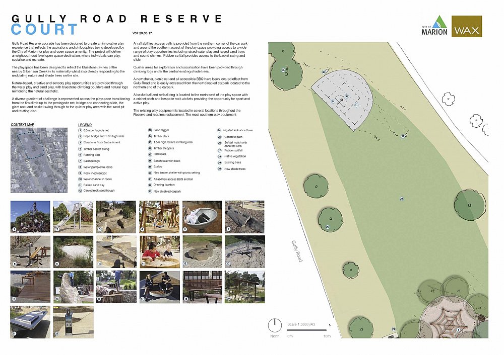 Gully Road North Reserve Detailed Design Court
