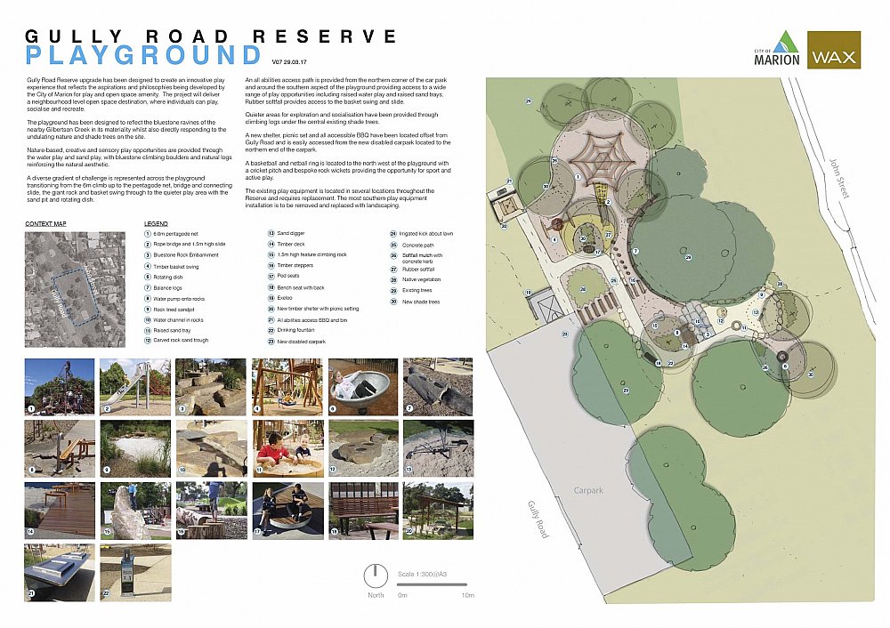 Gully Road North Reserve Detailed Design Playground