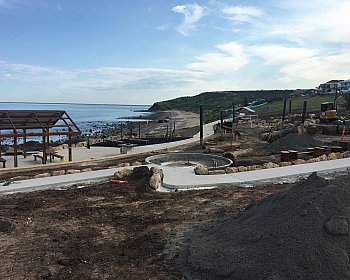 Heron Way Reserve Construction September 2018 2
