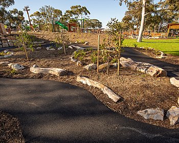 Hendrie Street Reserve Playground Bike Track 1