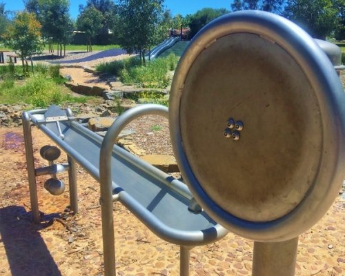 Linear Park Reserve Playspace Pump Channel