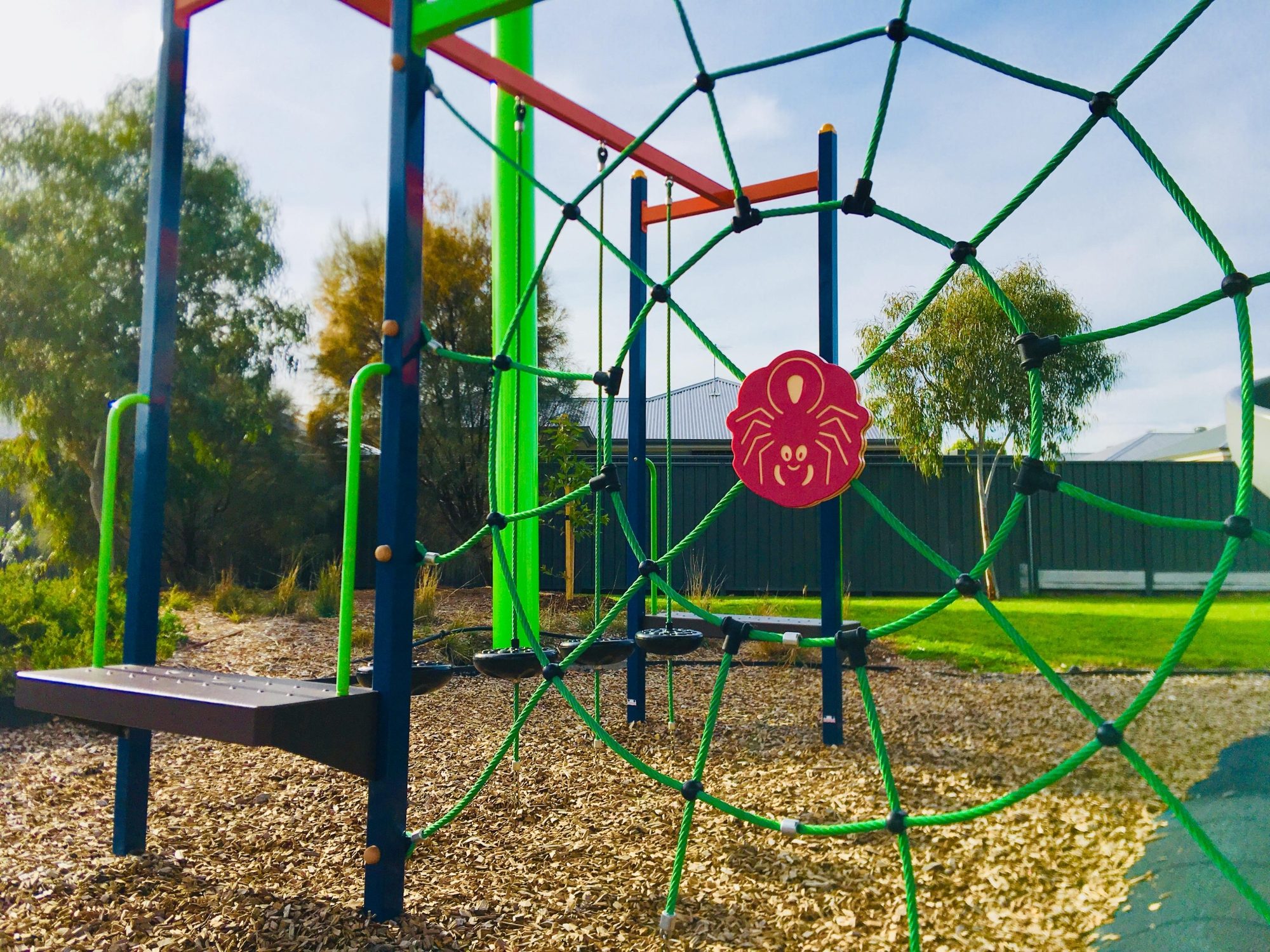 Aldridge Avenue Reserve Climbing Net 2