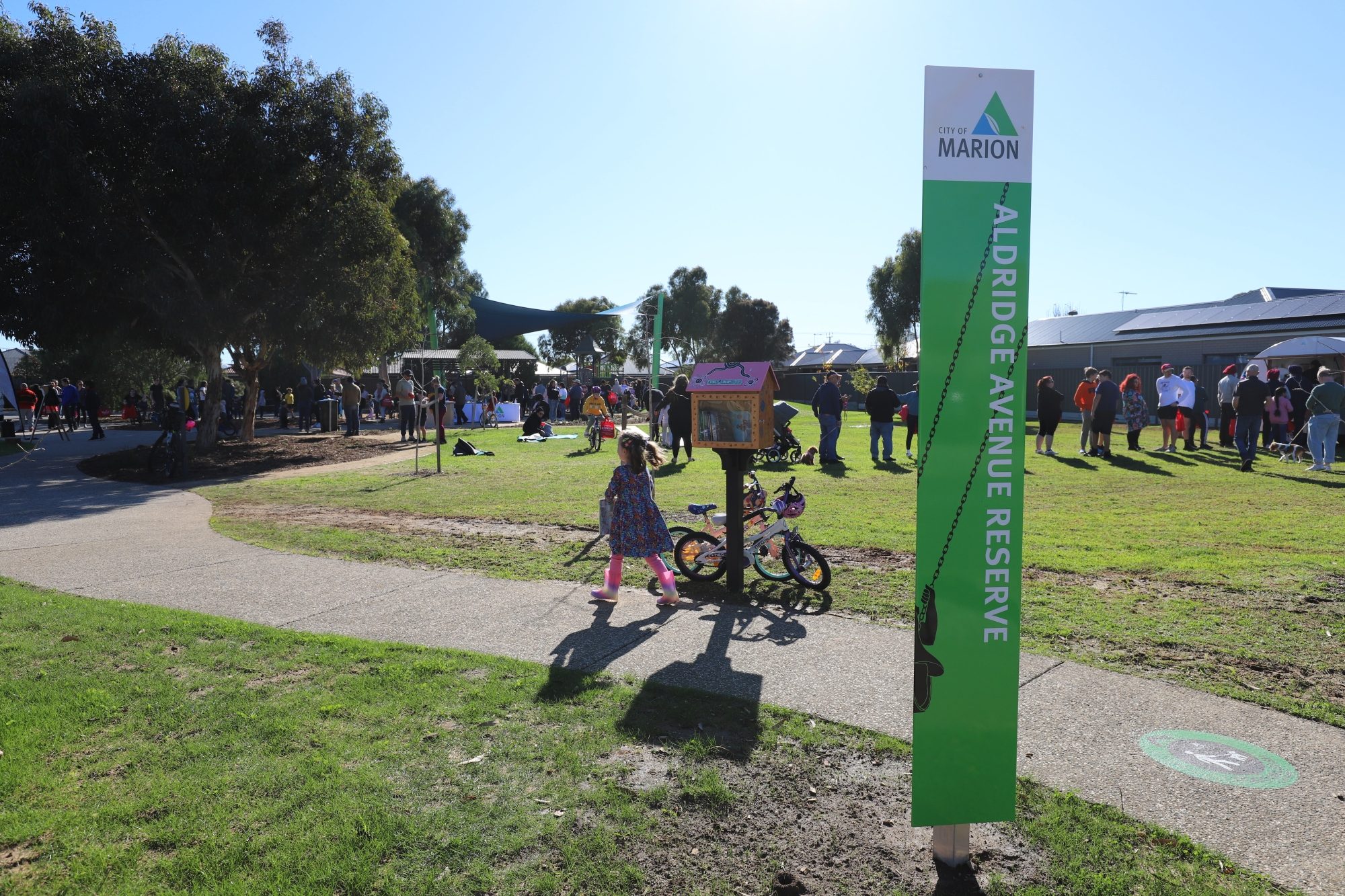 Aldridge Avenue Reserve opening 3