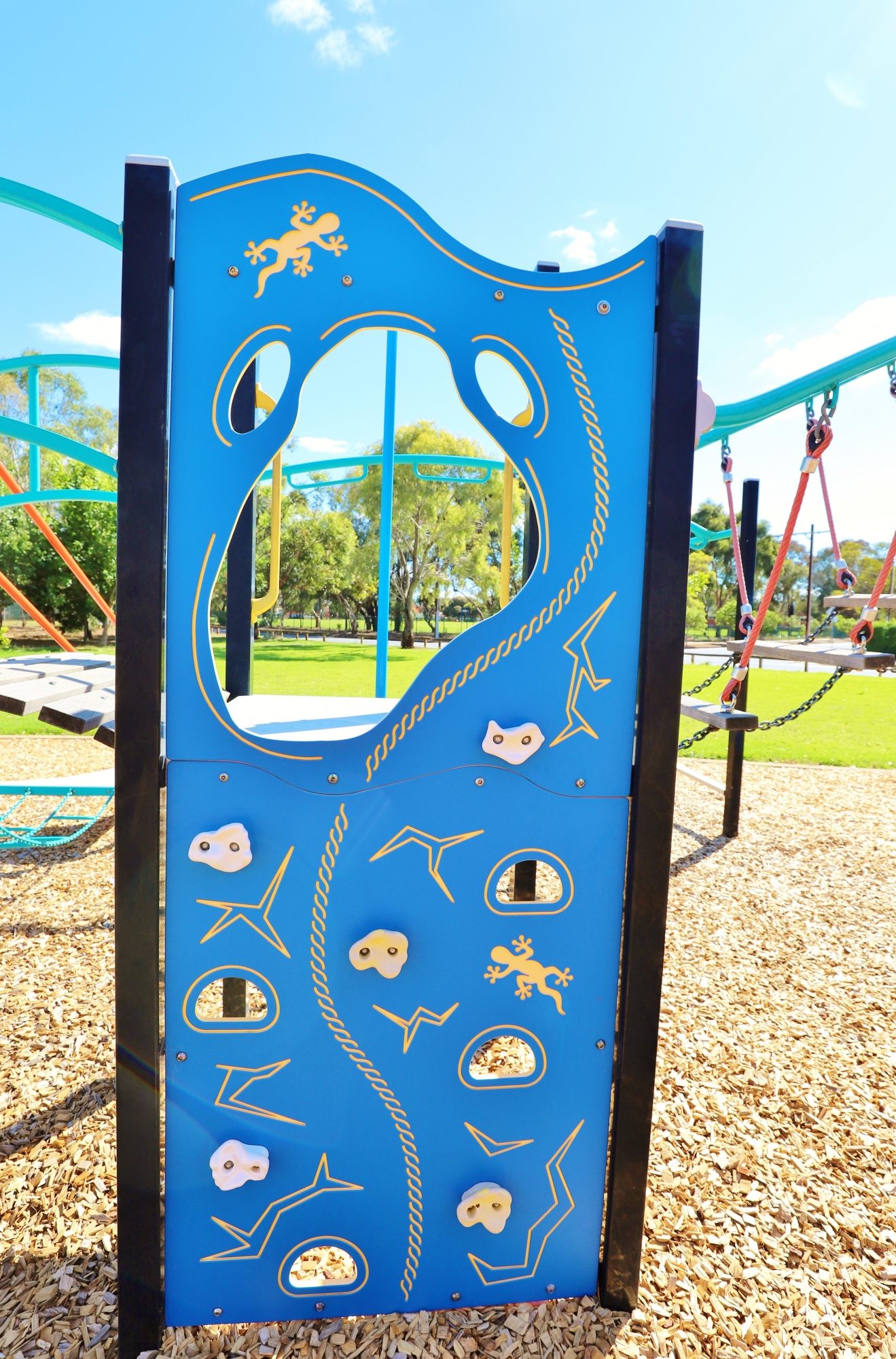 Alison Avenue Reserve Playground Multistation Climbing Wall 1