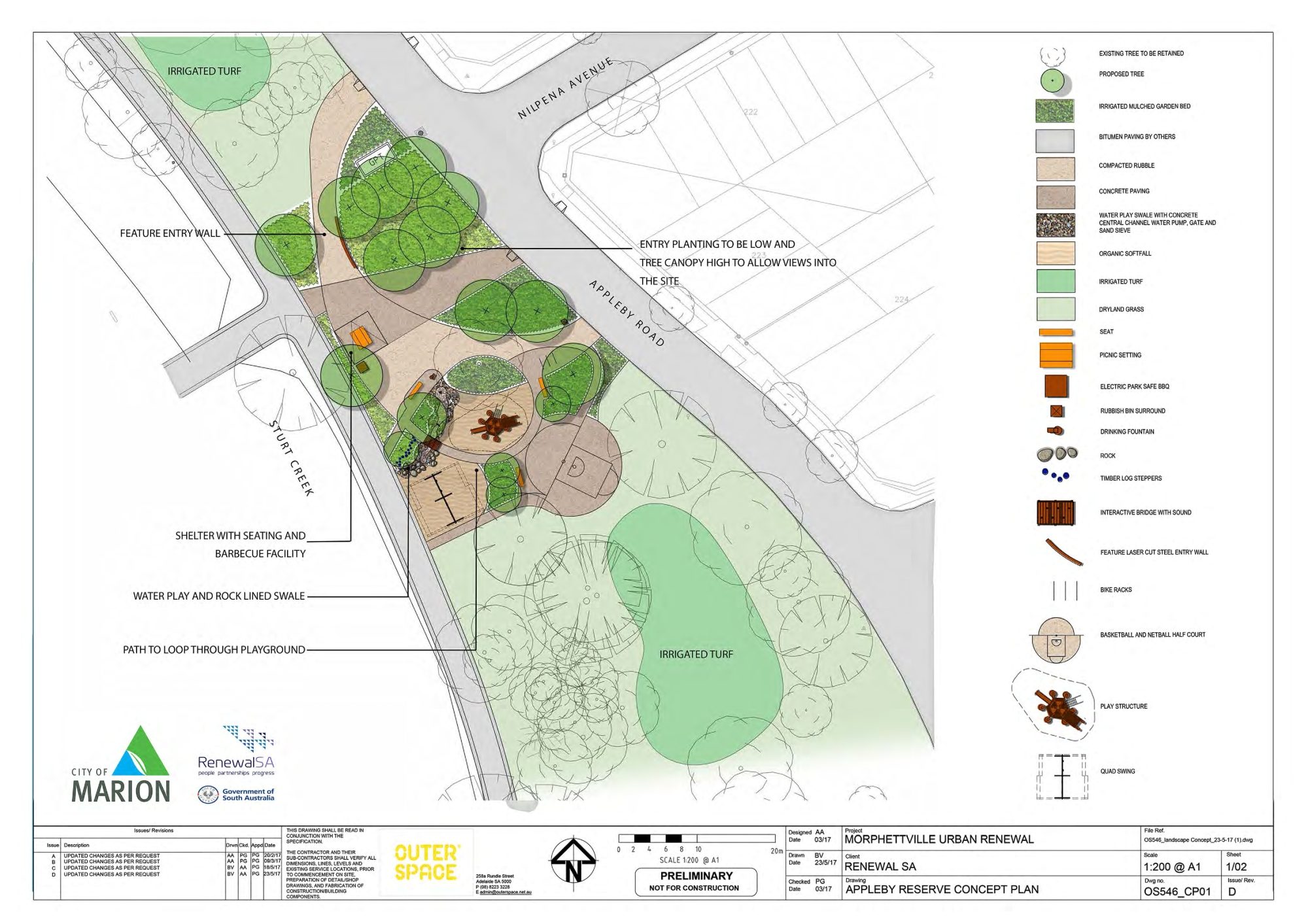 Appleby Road Reserve Concept Plan
