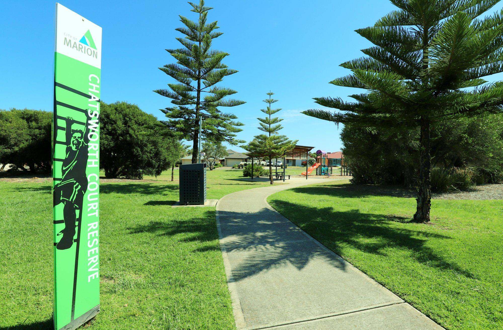 Chatsworth Court Reserve Sign 1