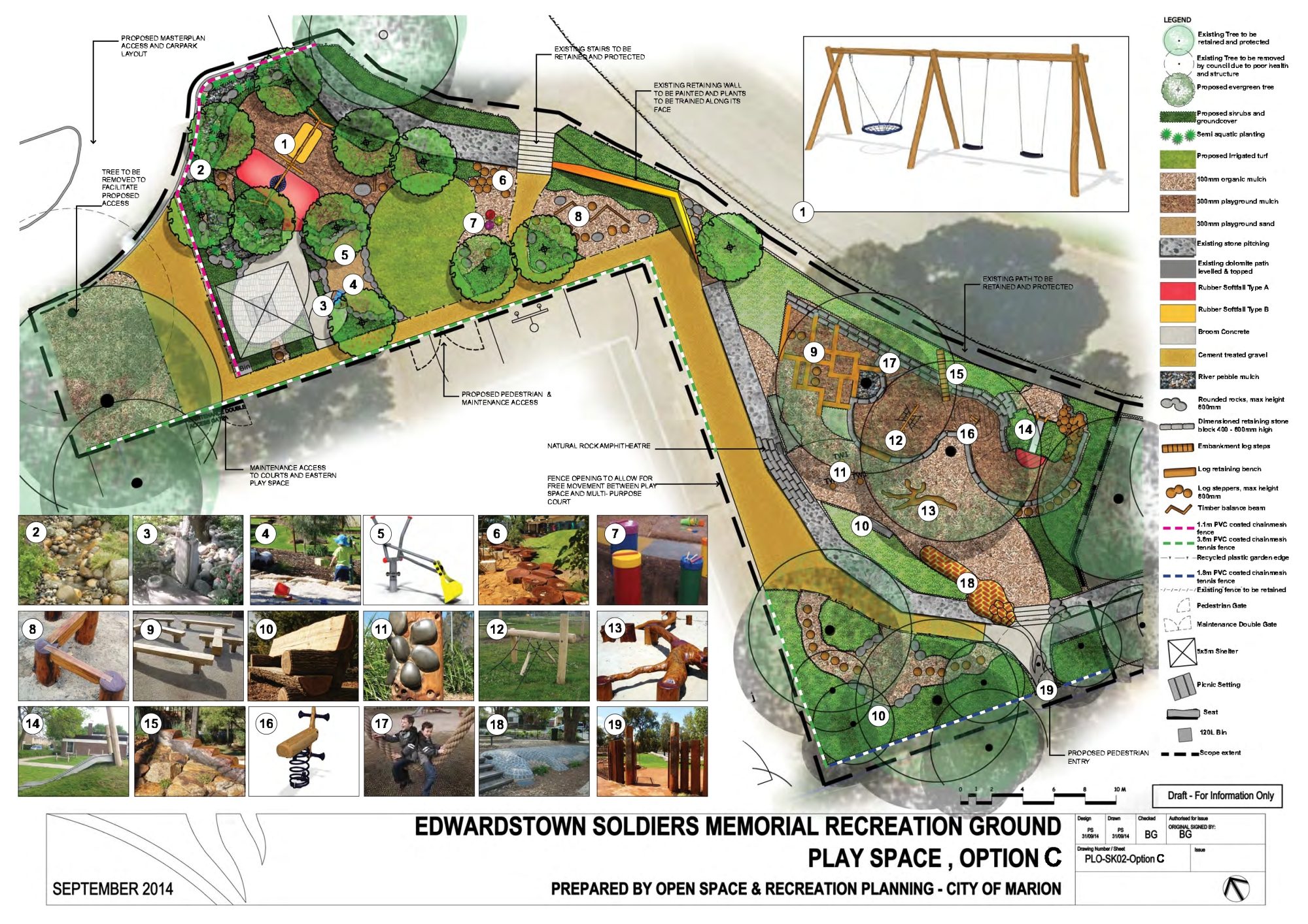 Edwardstown Soldiers Memorial Recreation Ground Playground Design
