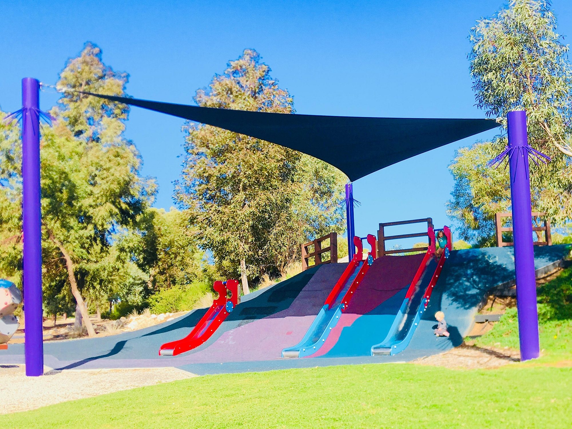 Glade Crescent Reserve Junior Playground Slides 4