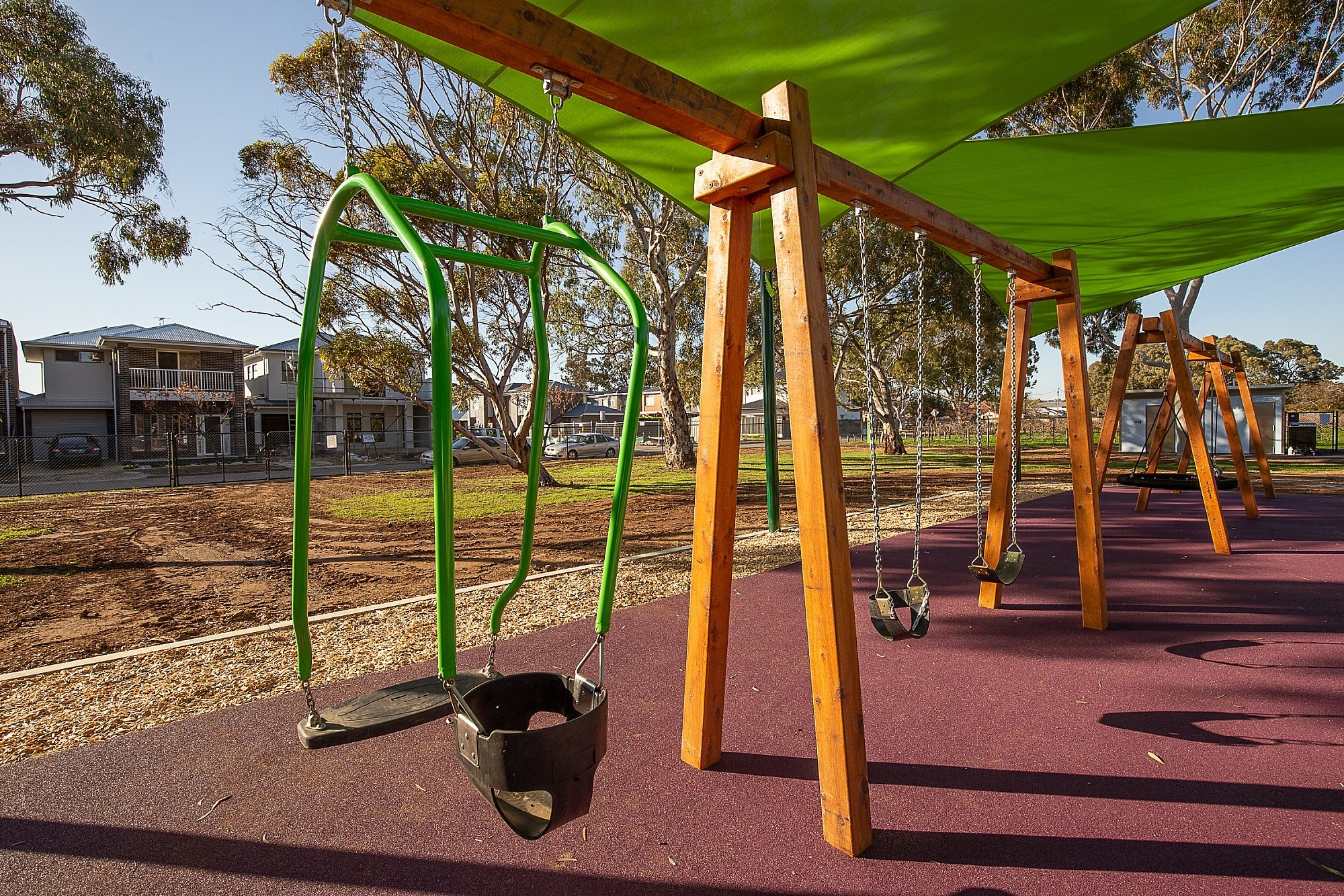 Hendrie Street Reserve Playground Swings Expression Swing 1