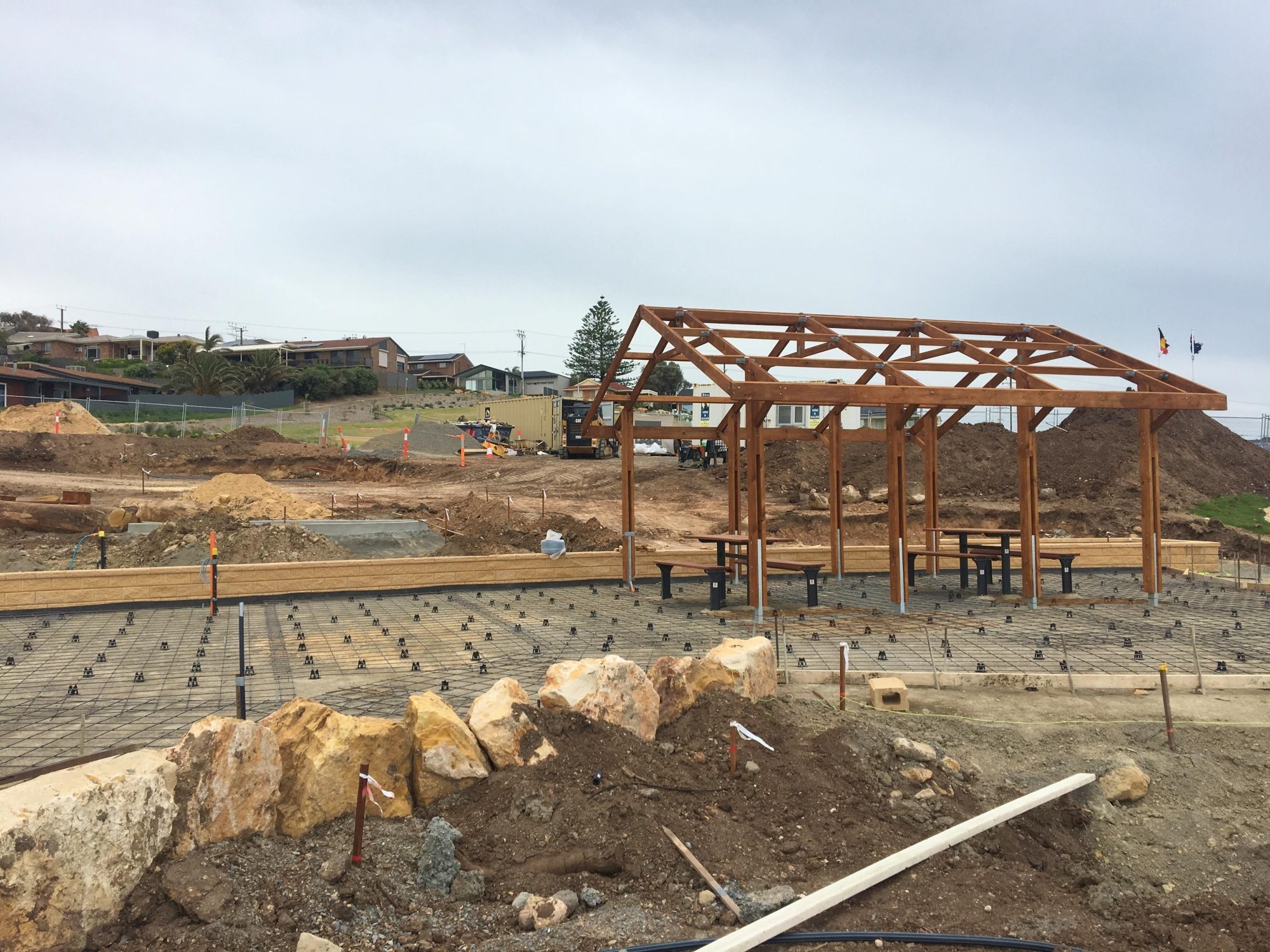 Heron Way Reserve Construction Sepember 2018 6