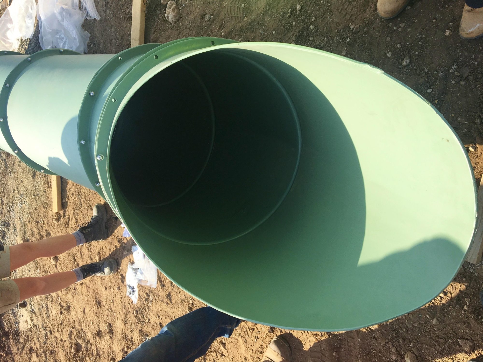 Heron Way Reserve Construction September 2018 3