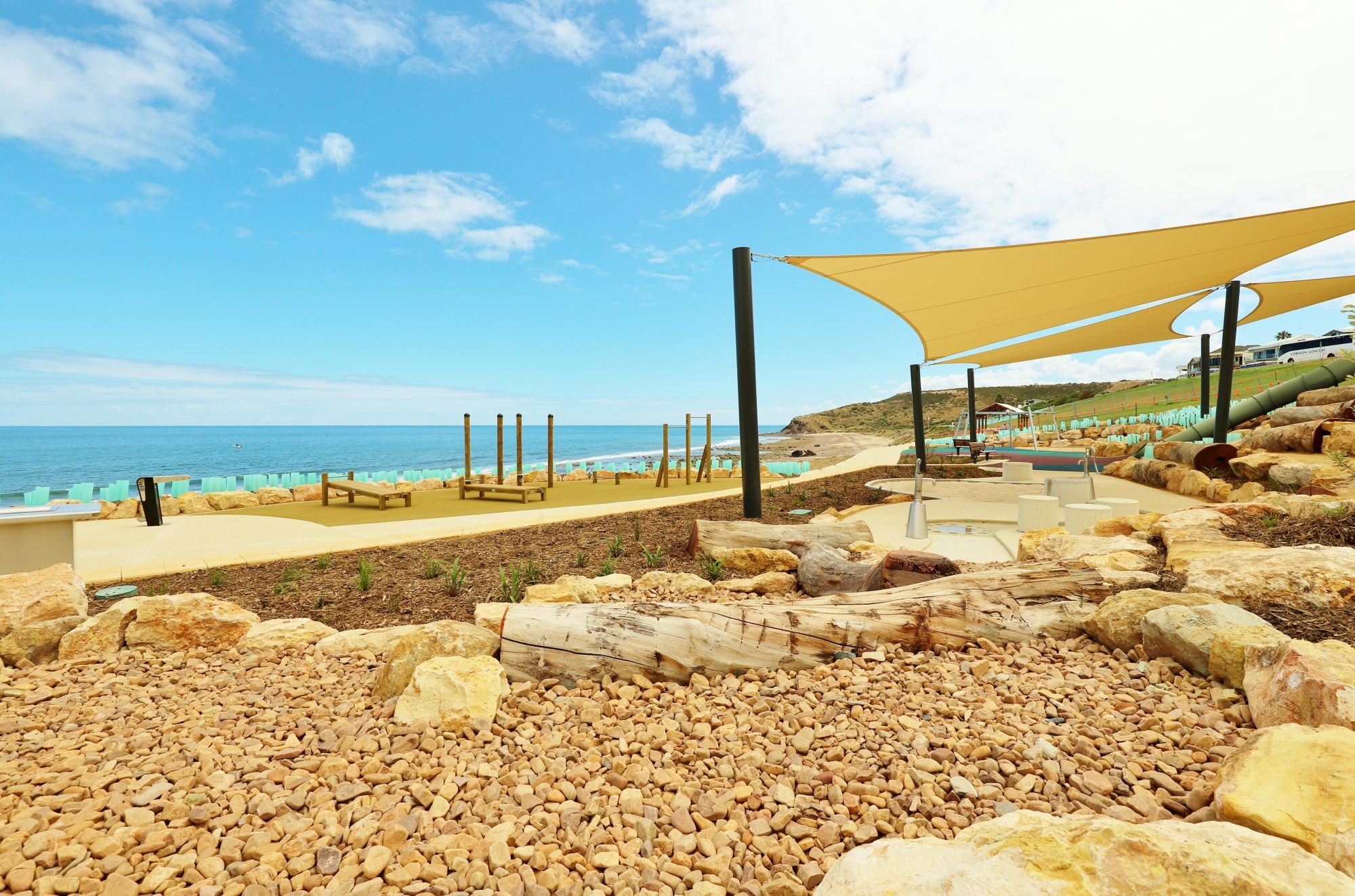 Heron Way Reserve Playground Rock Play 1