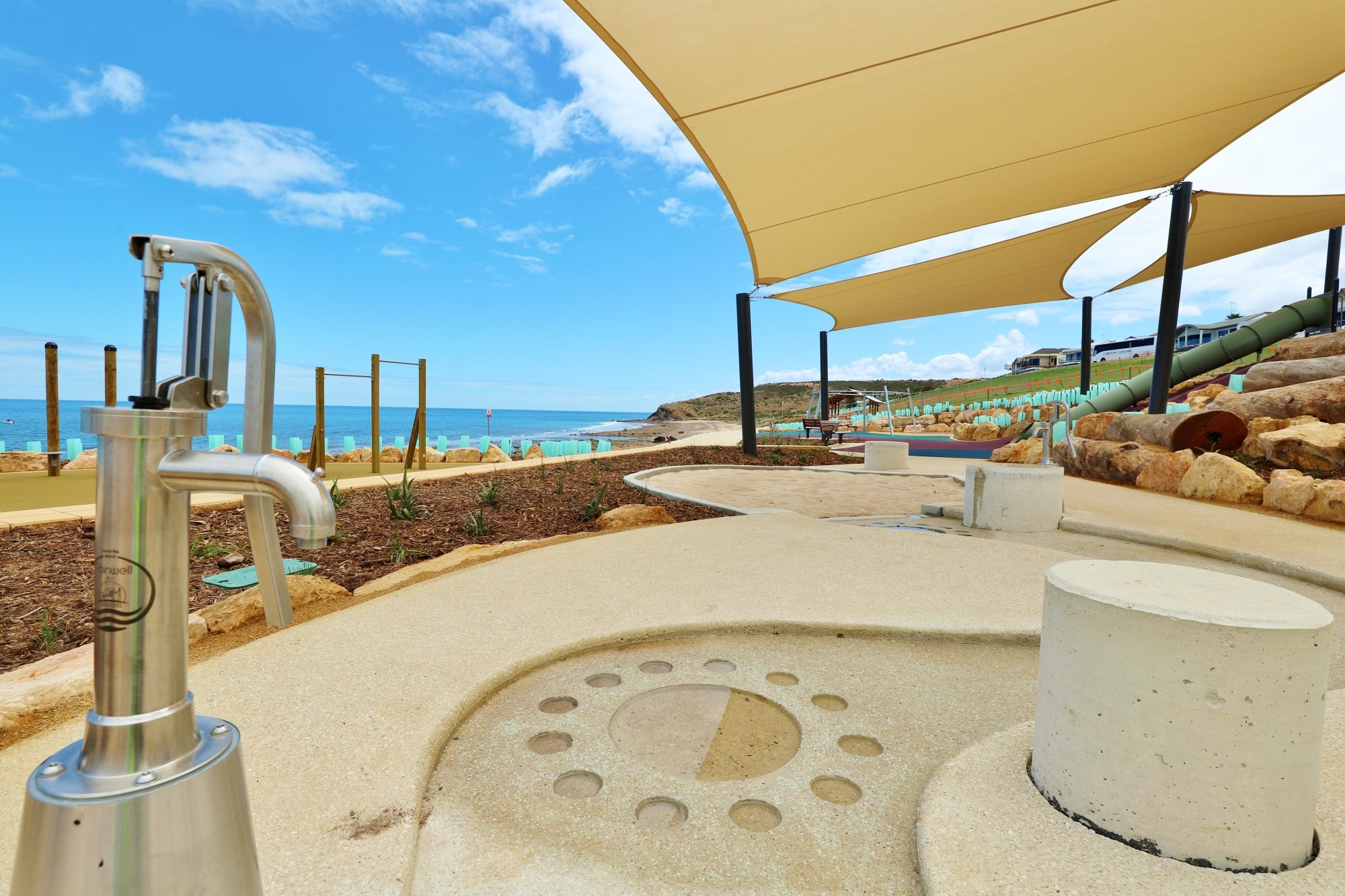 Heron Way Reserve Playground Water Play 3