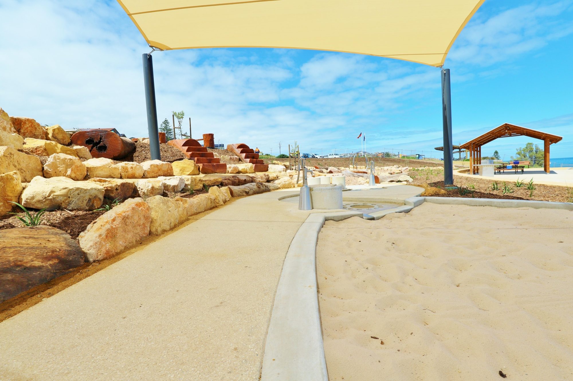 Heron Way Reserve Playground Water Play 4