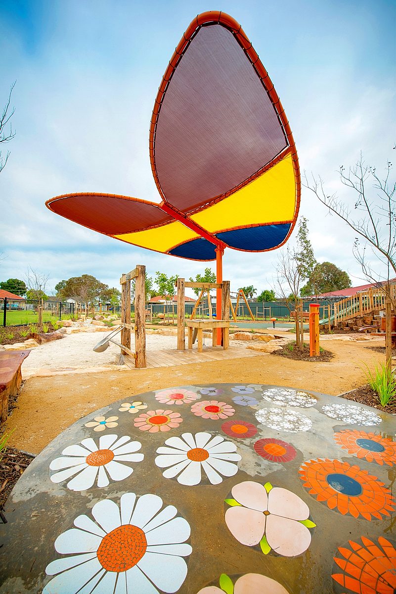 Jervois Street Reserve Butterfly Shade Mosaic Hr
