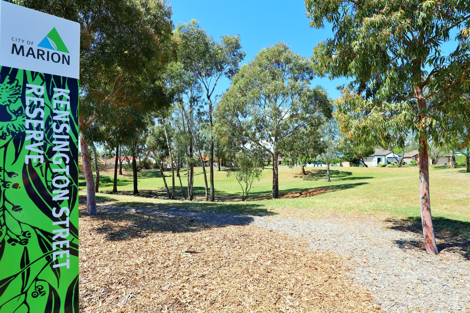 Kensington Street Reserve Sign 1