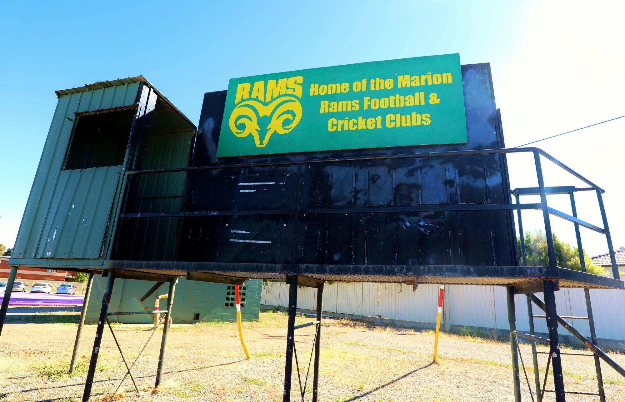 Marion Oval Eastern Field Afl Score Board 1