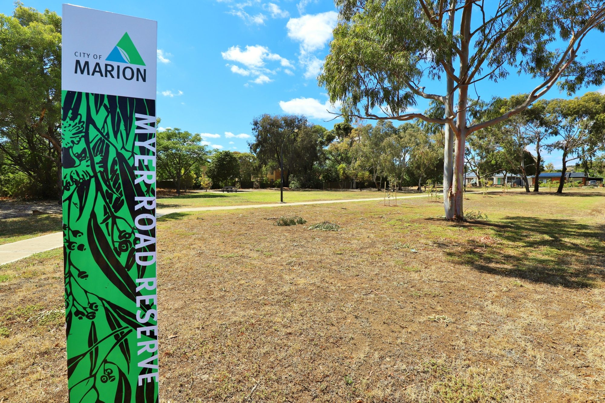 Myer Road Reserve Sign 2