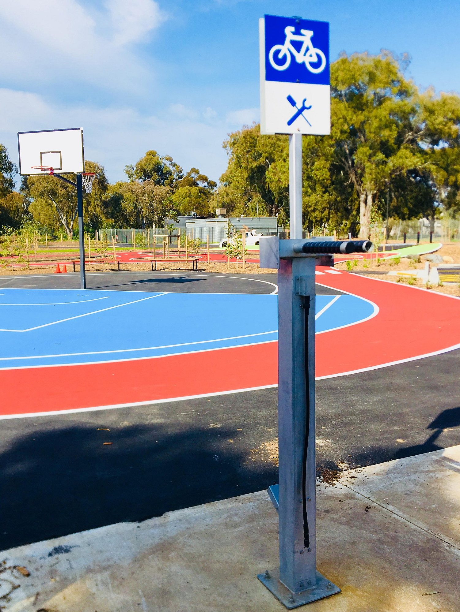 Oaklands Reserve Oaklands Recreation Plaza Facilities Bike Station 1