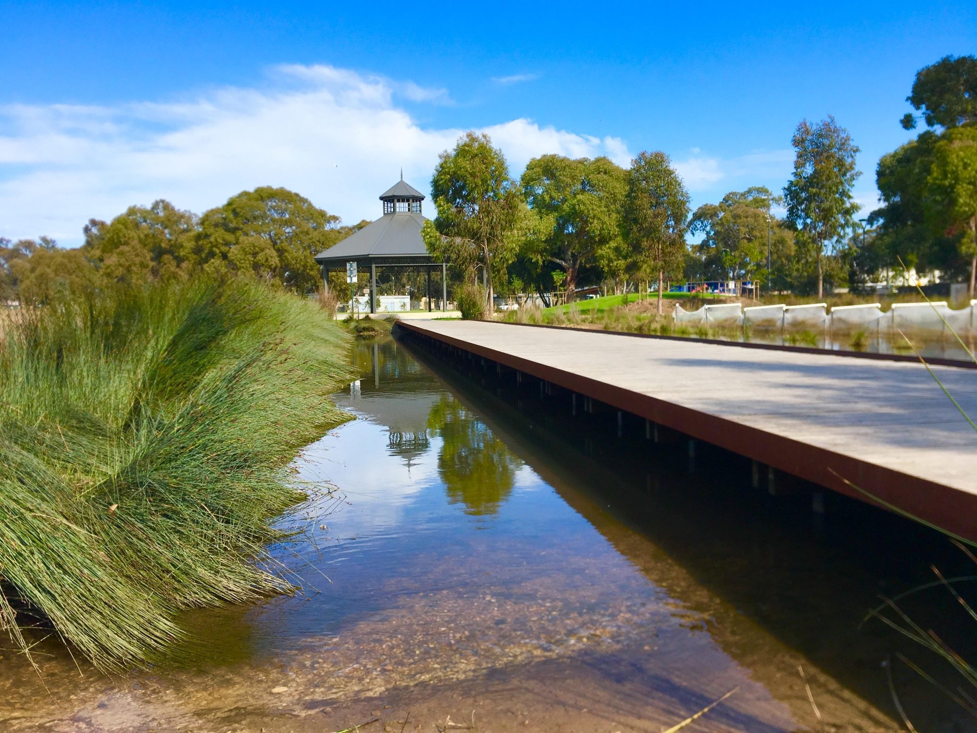 Oaklands Reserve Oaklands Recreation Plaza Rotunda Space Boardwalk 1
