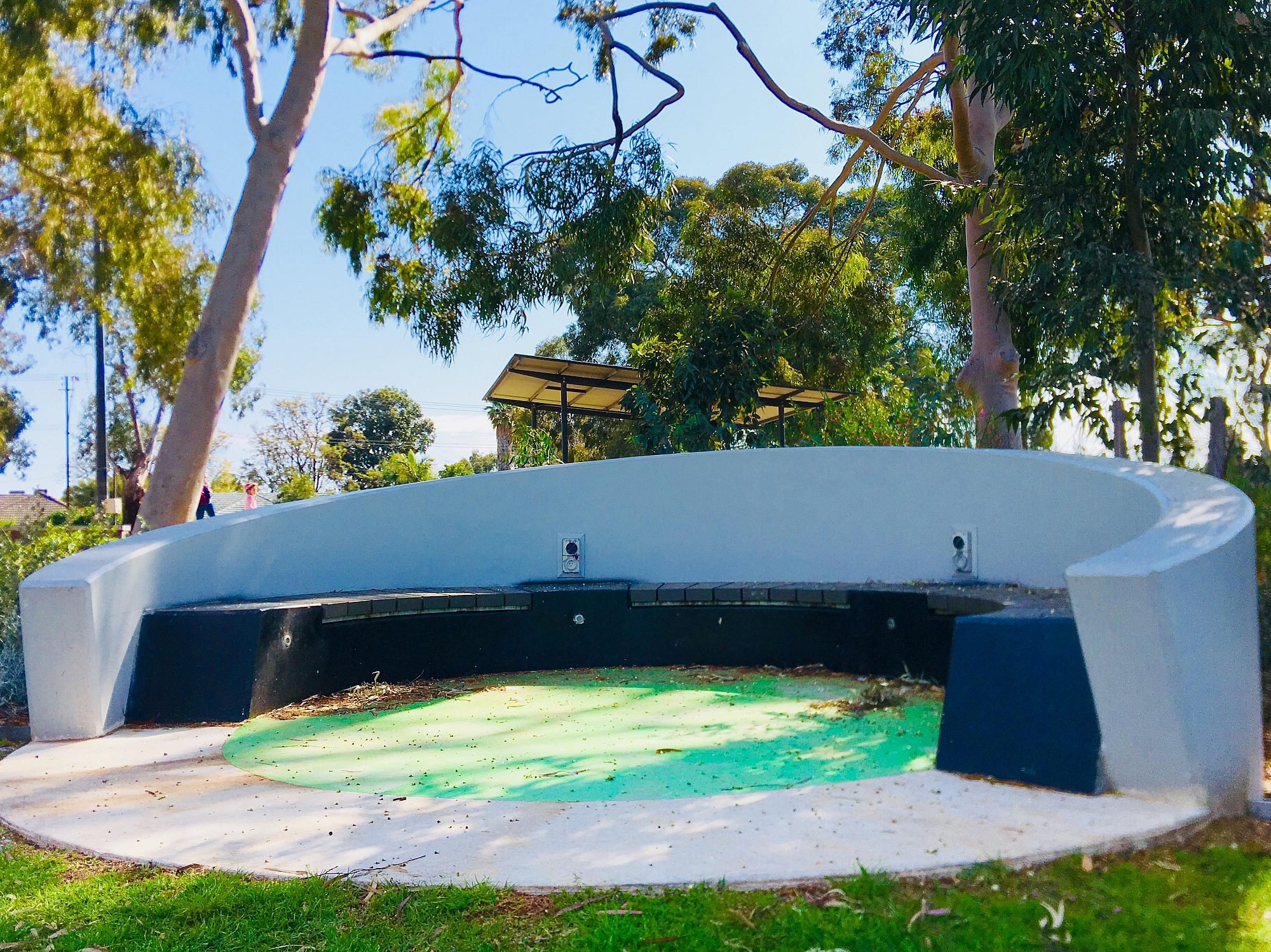 Oaklands Reserve Oaklands Recreation Plaza Skate Pod Seat 1