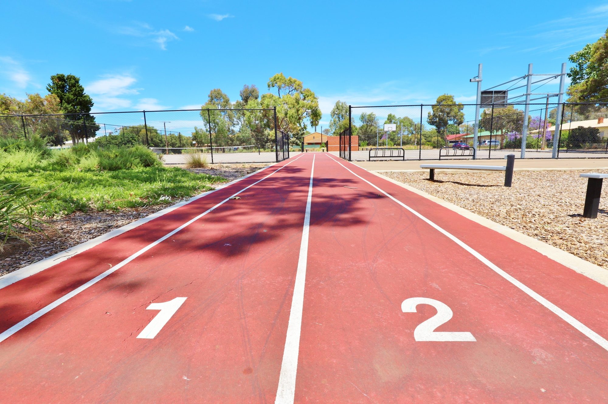 Rajah Street Reserve Sports Sprint Track 1