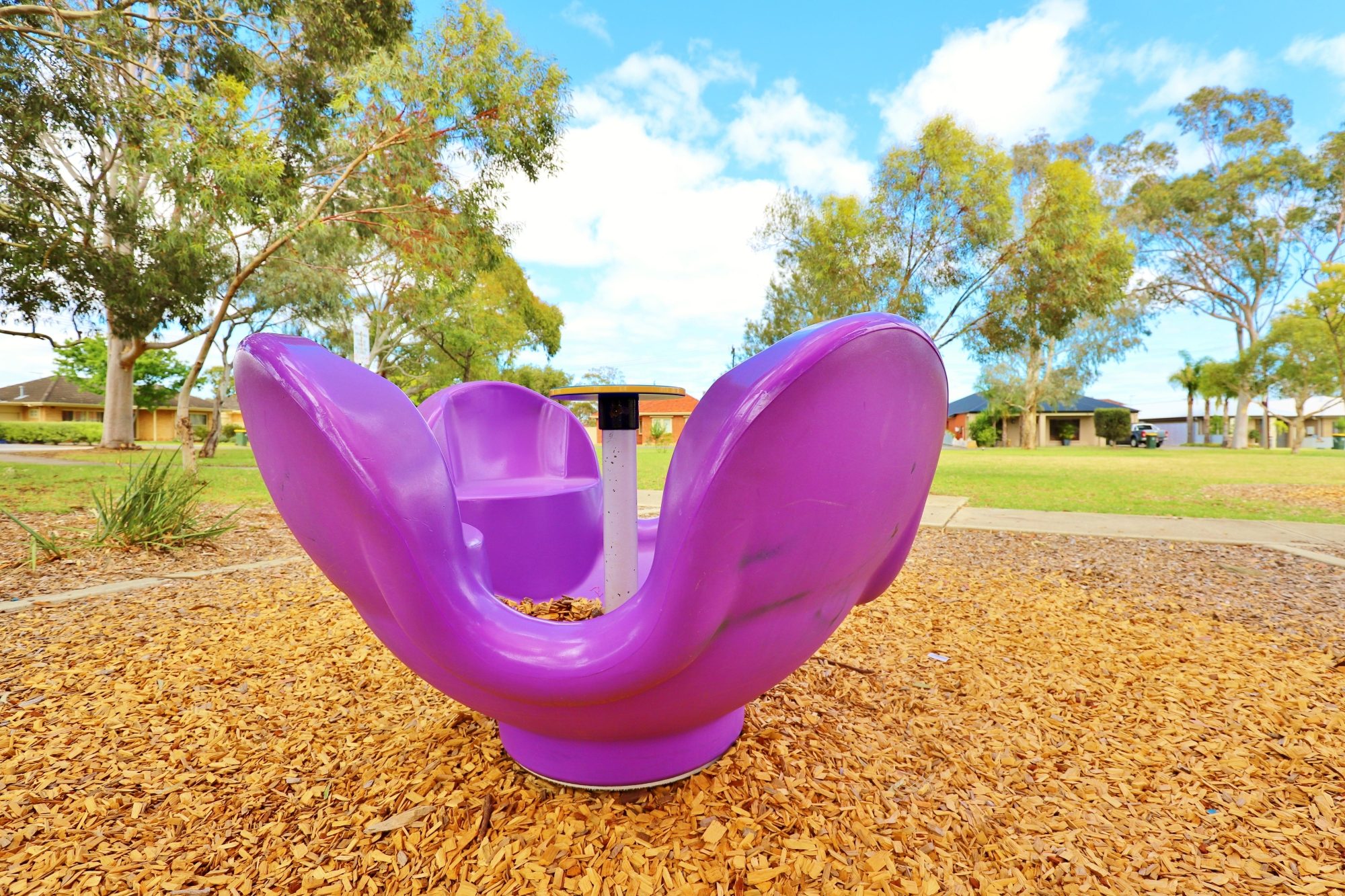 Rosslyn Street Reserve Playground Shade Carousel 1