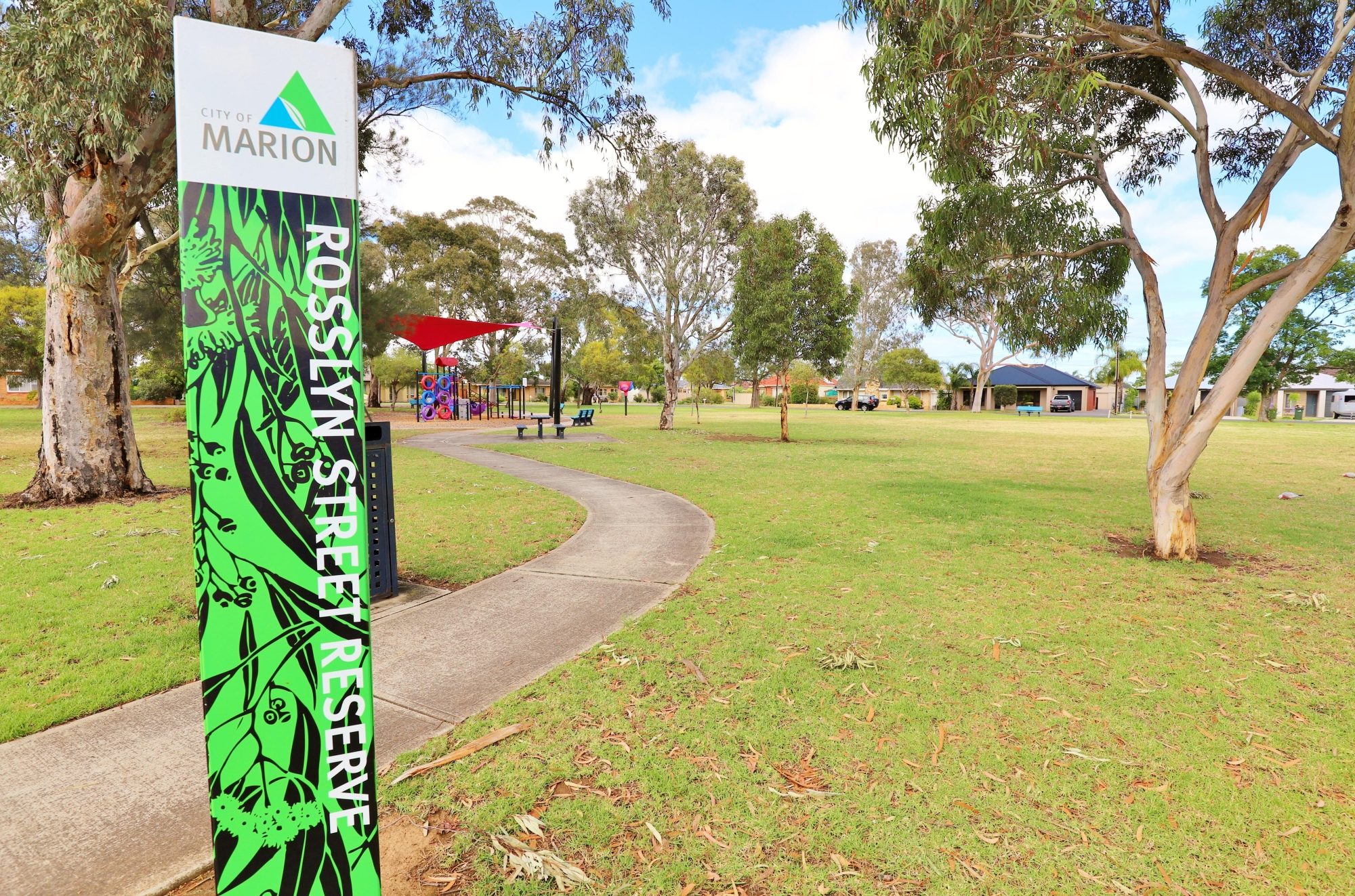 Rosslyn Street Reserve Sign 1
