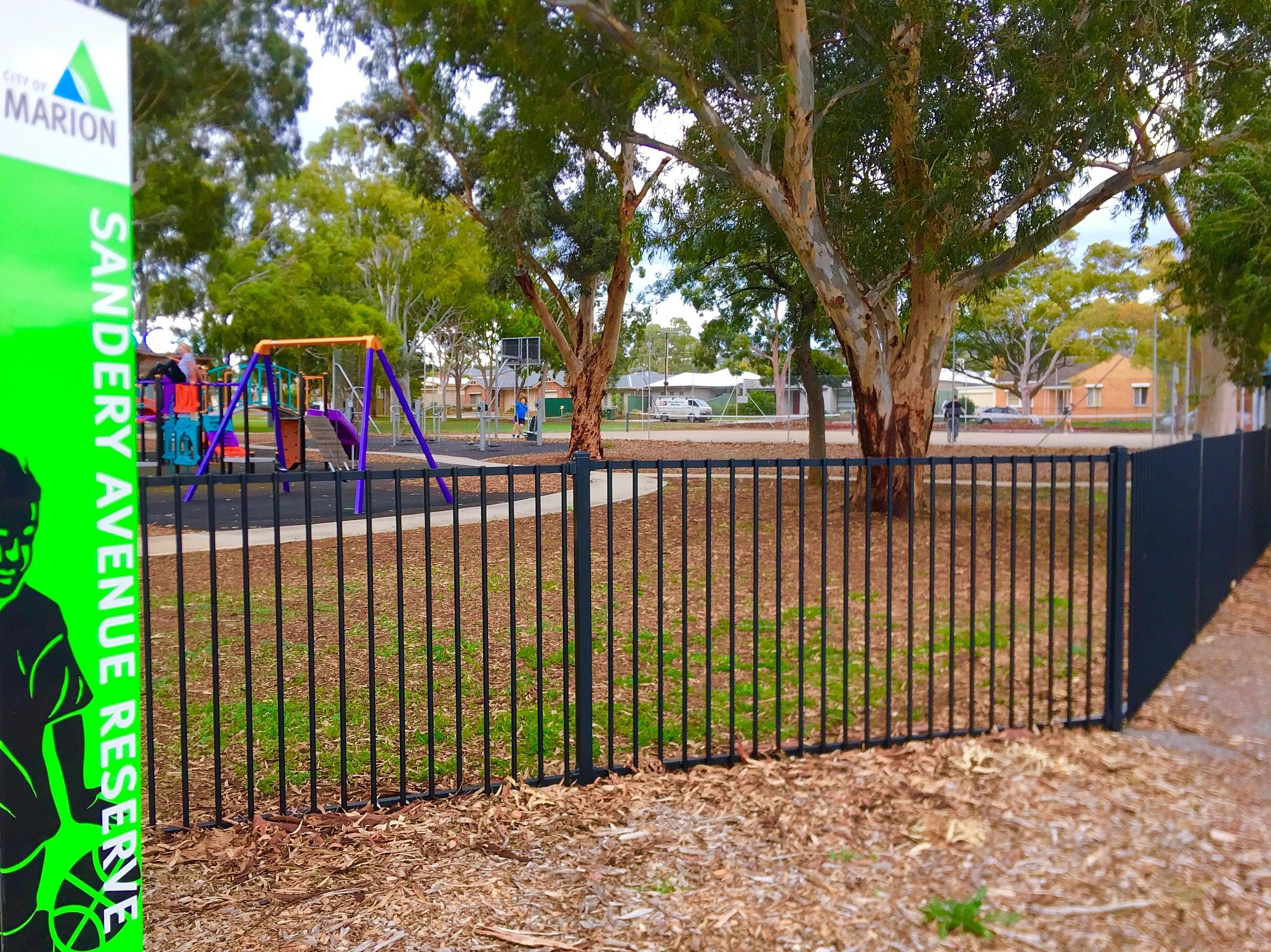 Sandery Avenue Reserve Sign