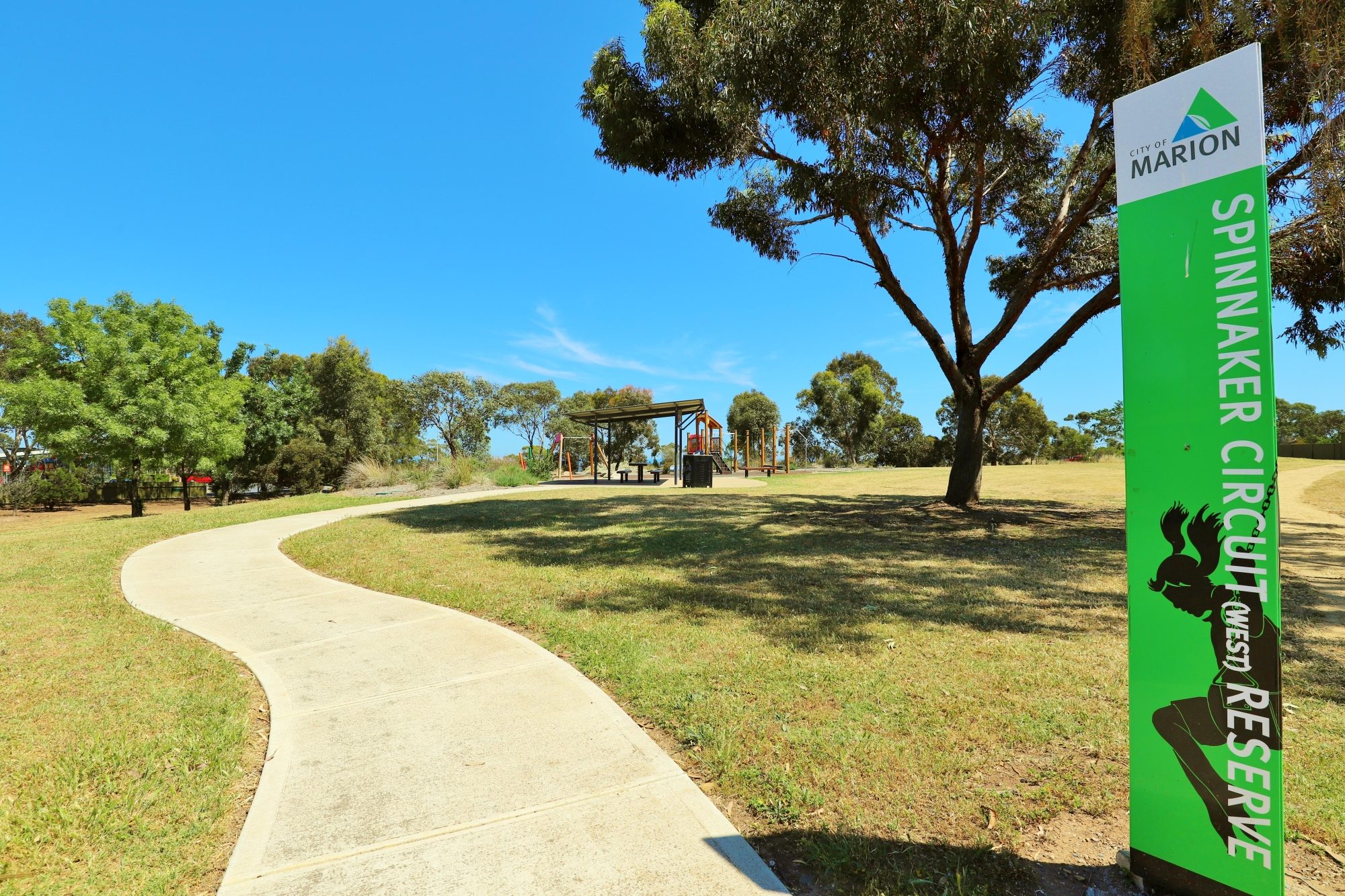 Spinnaker Circuit West Reserve Sign 2
