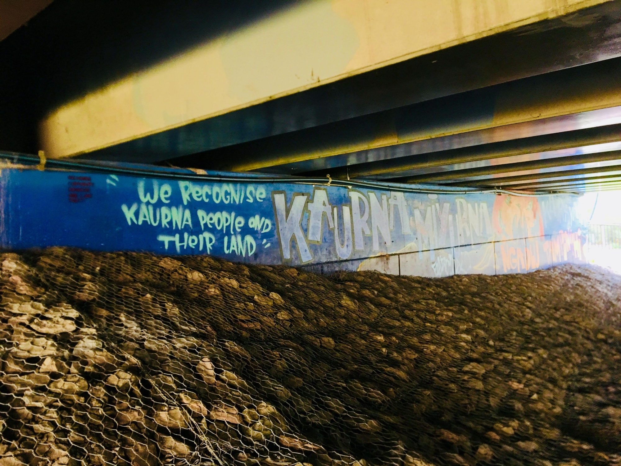 Warriparingga Wetlands Underpass Art 1